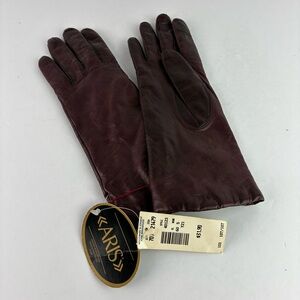 Aris NWT Leather Gloves Vintage Woodward & Lothrop Old Stock